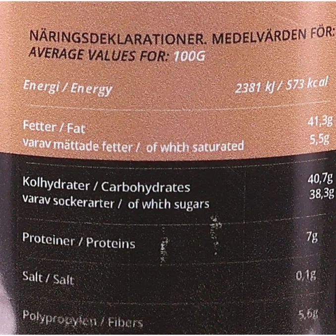 Nocciola Hasselnötskräm