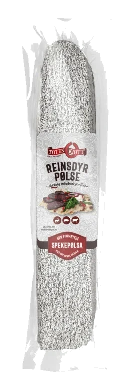 Reinsdyrpølse 750g Toten Kjøtt