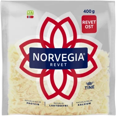 Norvegia Revet Ost 400g