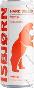 Isbjørn Hard Seltzer Tropisk 0.33l bx