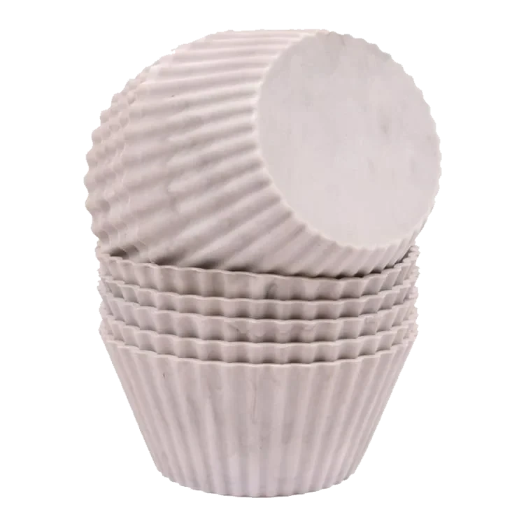 Muffinsformer Marmor Silikon Standard 12stk