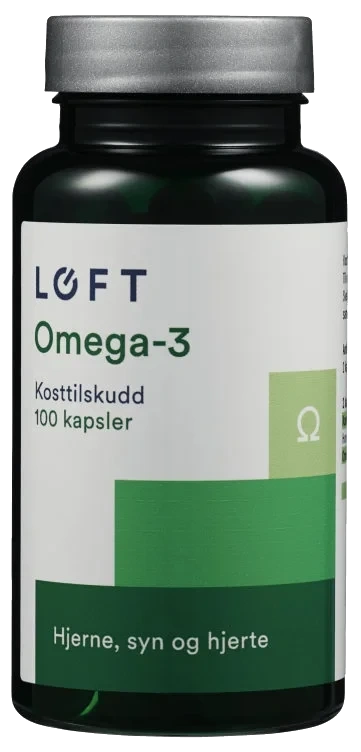Omega 3 100stk Løft
