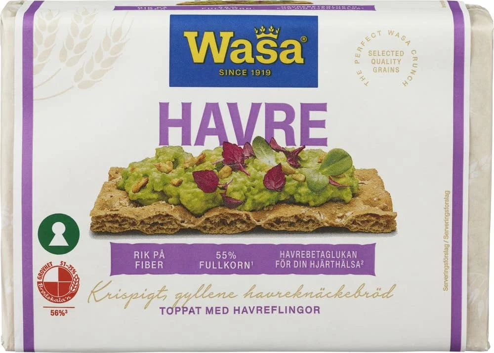 Wasa Knekkebrød Havre