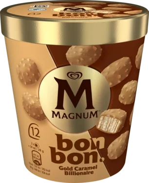 Magnum Bonbon Gold Caramel Billionaire