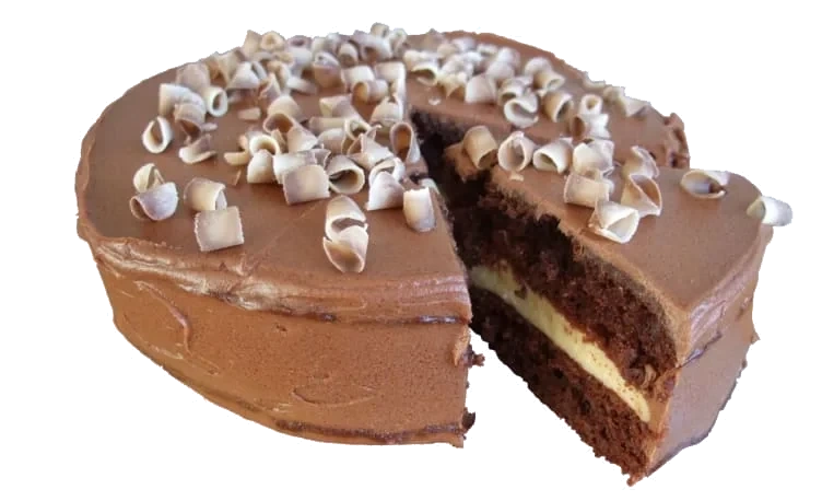 Sjokoladekake m/Vanilje 6-8p 560g Nøtterø