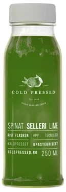 Cold Pressed Juice Spinat, Selleri & Lime 250ml