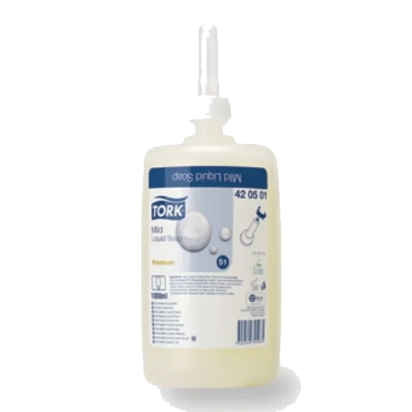 Tork Prem. Mild Flytende Såpe 1l 6stk 420501