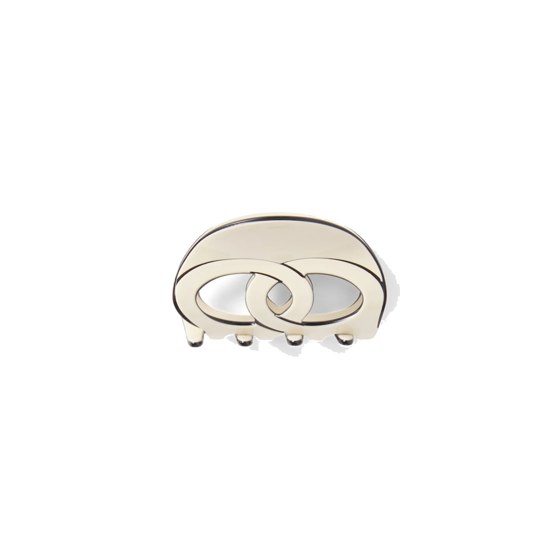 ByBarb Hair Claw Coco White