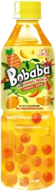 Madam Hong Boba Pineapple Mango 500ml