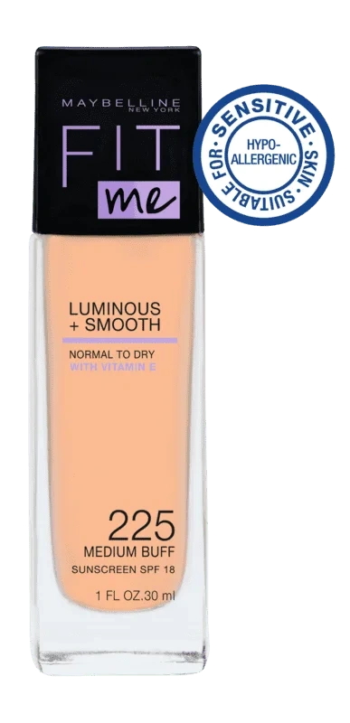 Maybelline Fit Me Luminous & Smooth Foundation Medium Buff 225