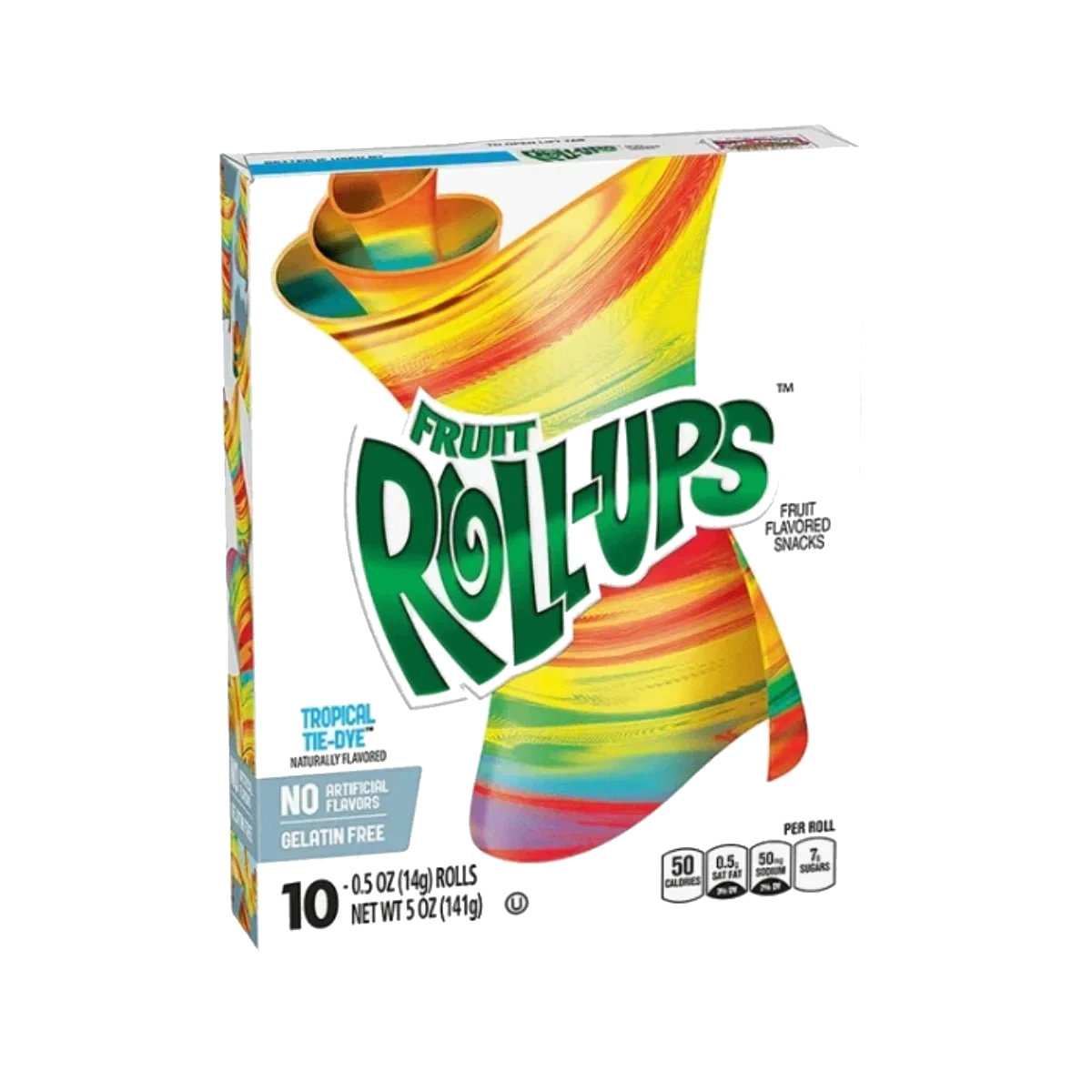 DATOVARE Fruit Roll-Ups Tropical Tie-Dye 141 g
