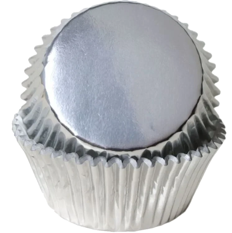 Muffinsformer Mini Sølv 60stk Cacas