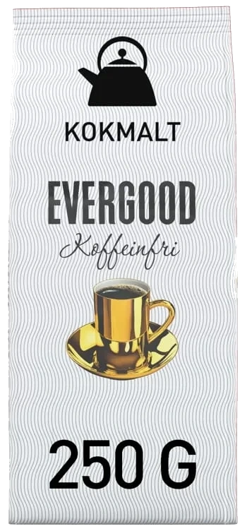 Evergood Koffeinfri Kokmalt 250g