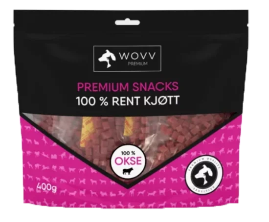 Wovv Snacks Okse 400g