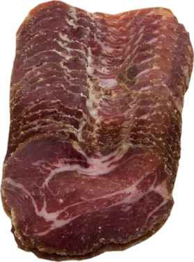 Speket Svinenakke Skivet Ca 250g Mydland