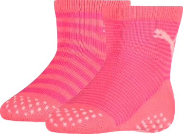 Puma 2pk Mini Sock Rosa 15/18