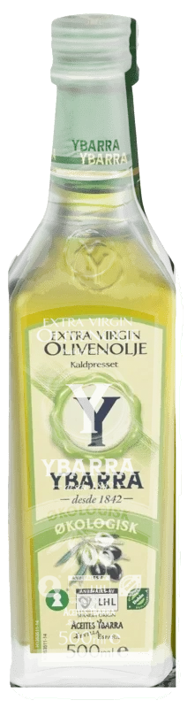 Ybarra Extra Virgin Olivenolje Økologisk 12x500ml