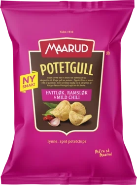 Potetgull Hvitl, Ramsløk, Chili 200g Maarud