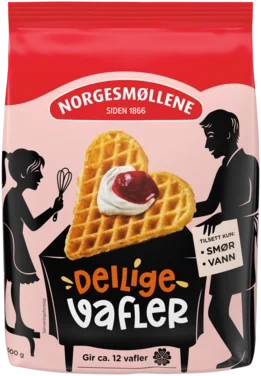 Vafler, 500g