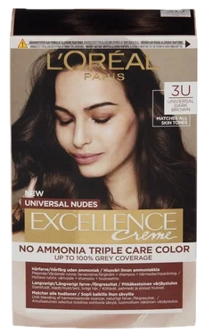 Loreal Paris Excellence Creme Universal Nudes Dark Brown 3u