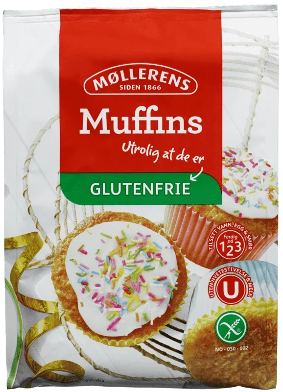 Møllerens Muffins Glutenfri