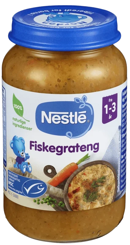 Fiskegrateng 1-3år 220g