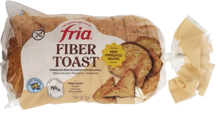 Fiberbrød Glutenfri 500g Fria
