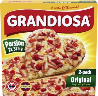 Grandiosa Original 2-pakk Porsjon 750g