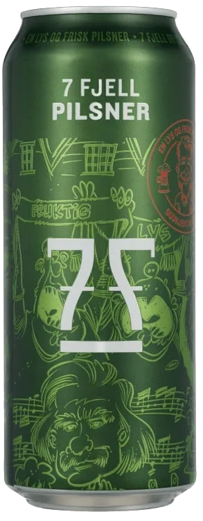 7fjell Pils 0,5l boks