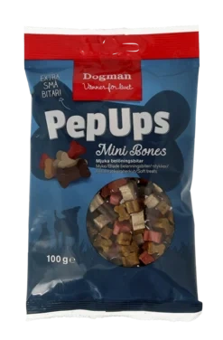 Pep Ups Mini Bones 100g