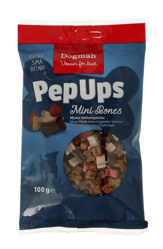 Pep Ups Mini Bones 100g