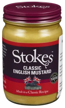 Stokes Classic English Mustard 185 g