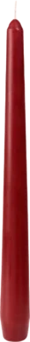 Antikklys Vinrød 24cm 7h 50x2stk