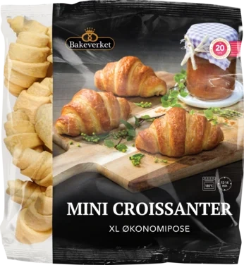 Mini Croissanter 30g Xl Pose Bakeverket