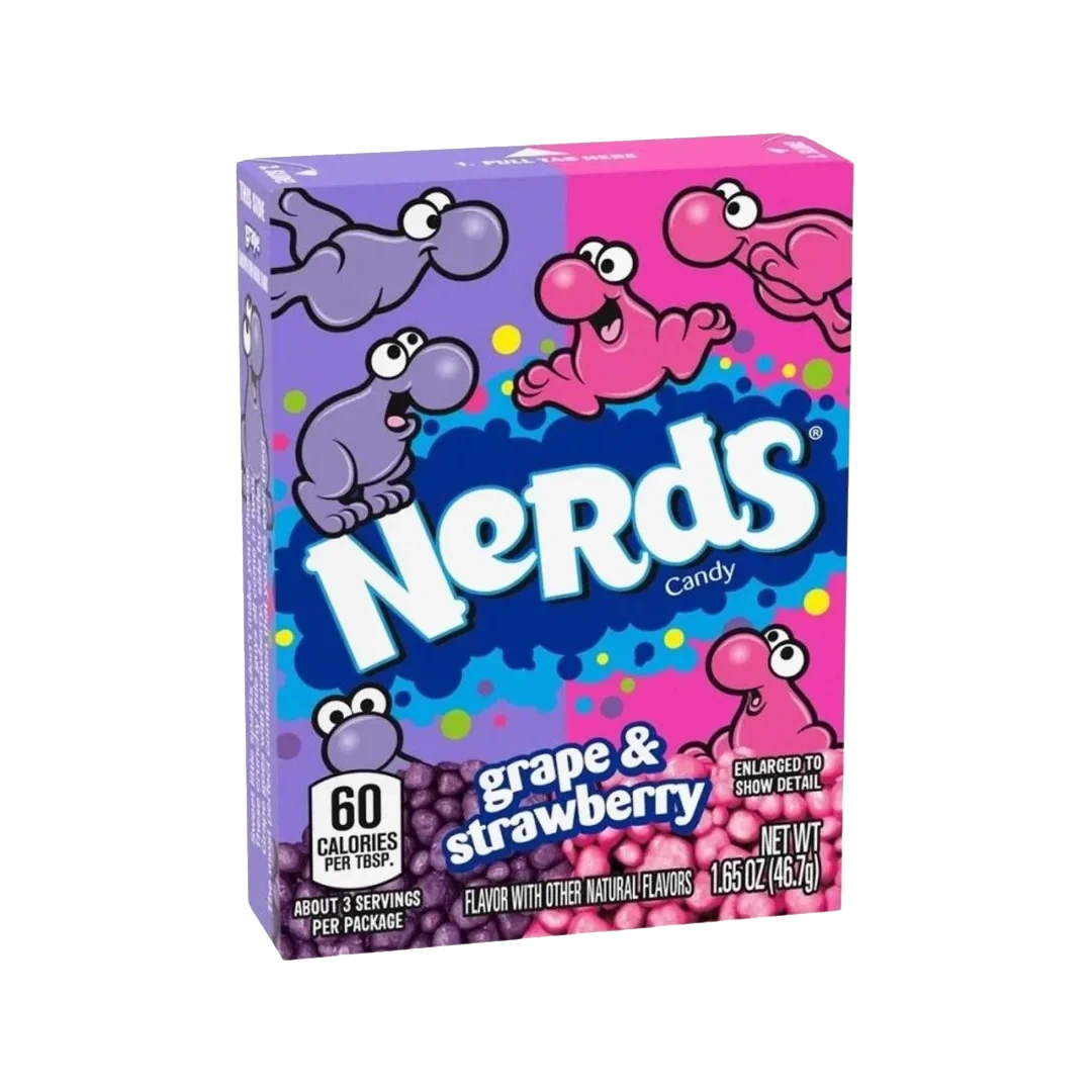 Wonka Nerds Grape & Strawberry 46 g