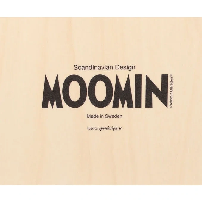 Moomin Bricka Mumin Teaparty Blommor cm