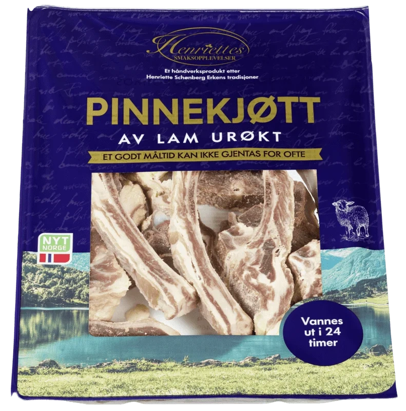 Henriettes Urøkt Pinnekjøtt ca 1,2kg