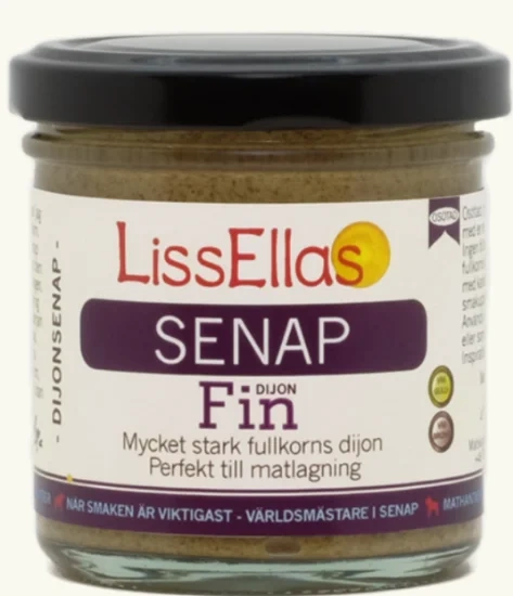Liss Ellas Fin Dijon Sennep 150g