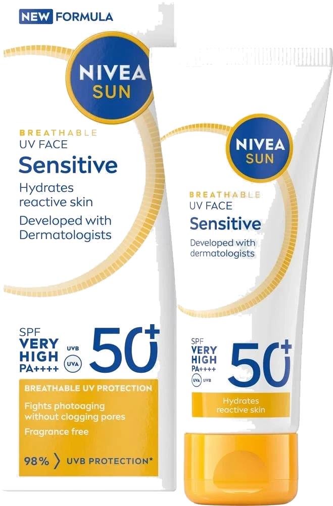 Solskydd Face Sensitive SPF50+