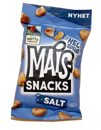 Maissnacks Havsalt 55g