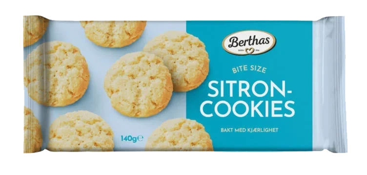 Cookies Sitron 140g Berthas