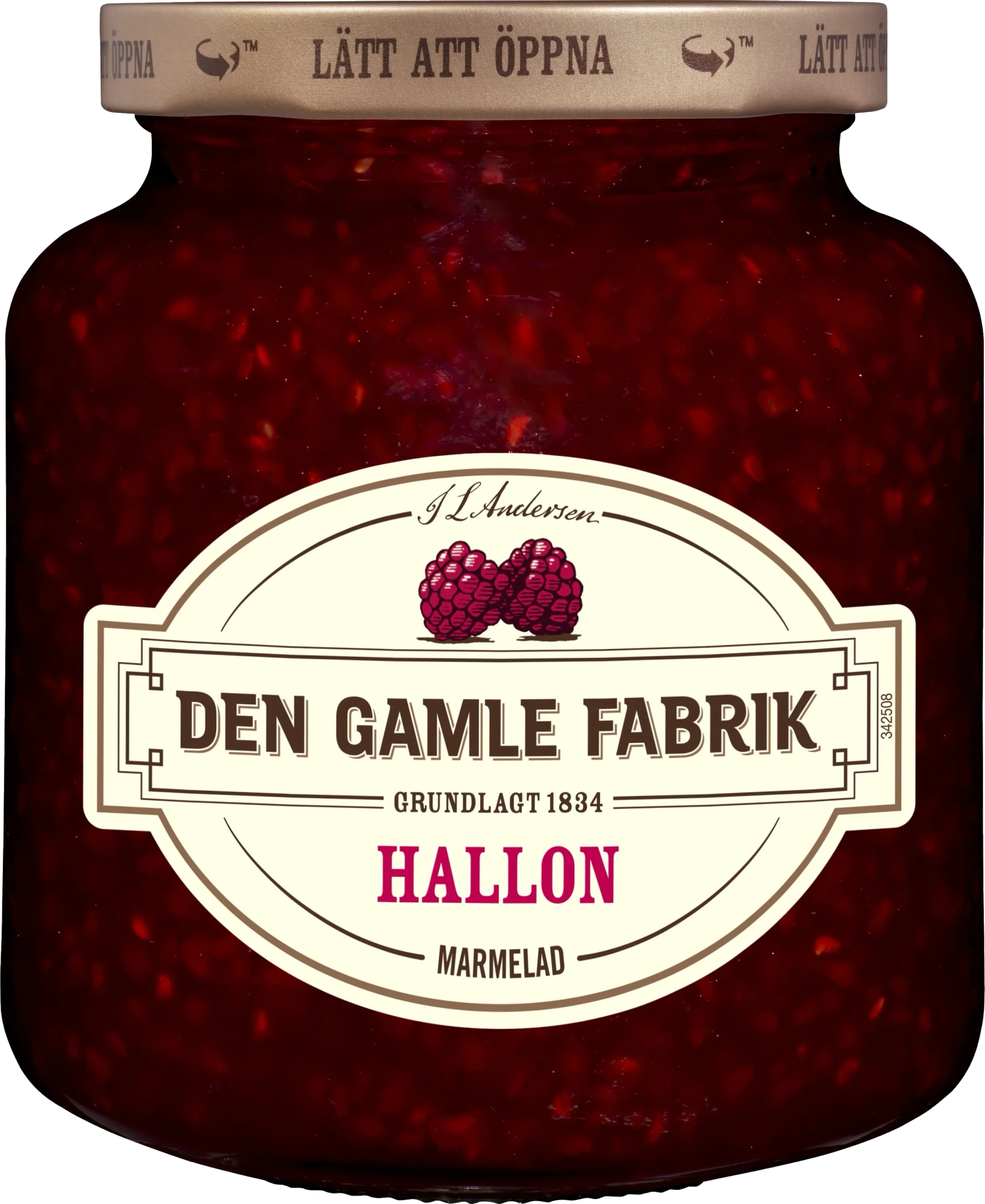 Hallonmarmelad