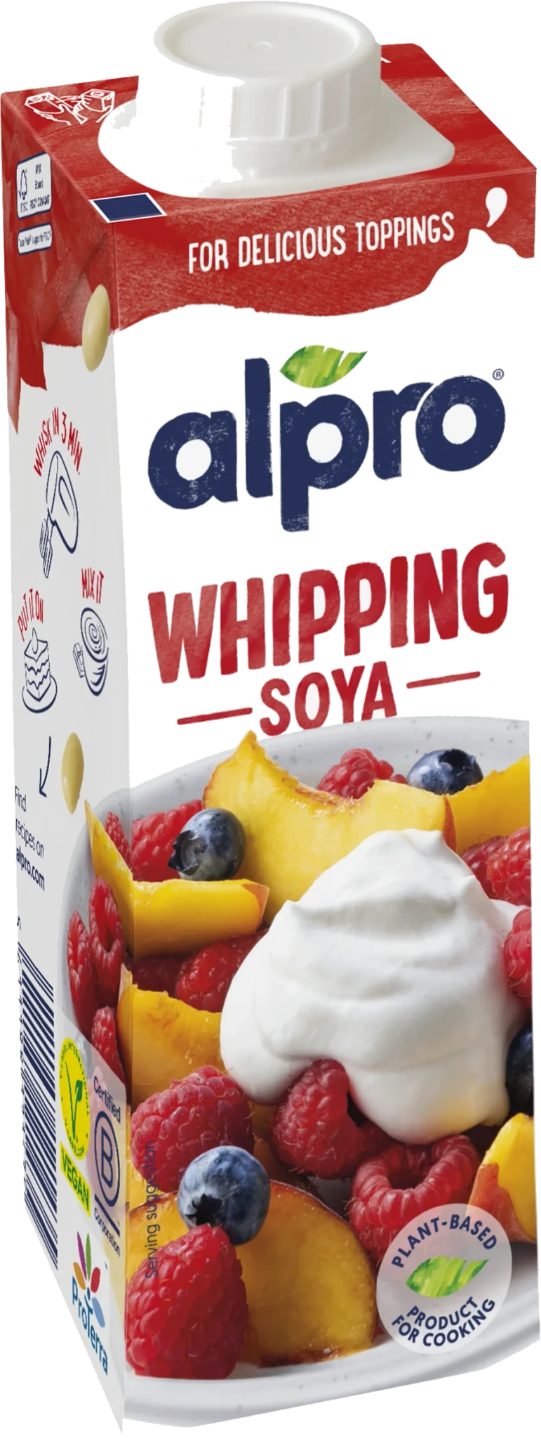Vispgrädde Soya 24%