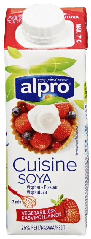 Vispgrädde Soya 24%