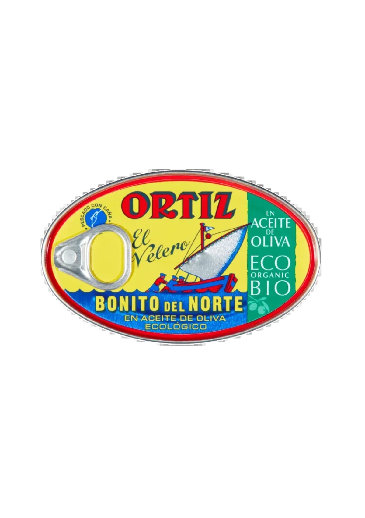 Tunfisk Hvit Økologisk i Olivenolje 112g Ortiz