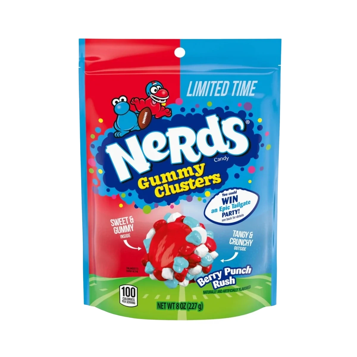 Nerds Gummy Clusters Berry Punch Rush 227 g