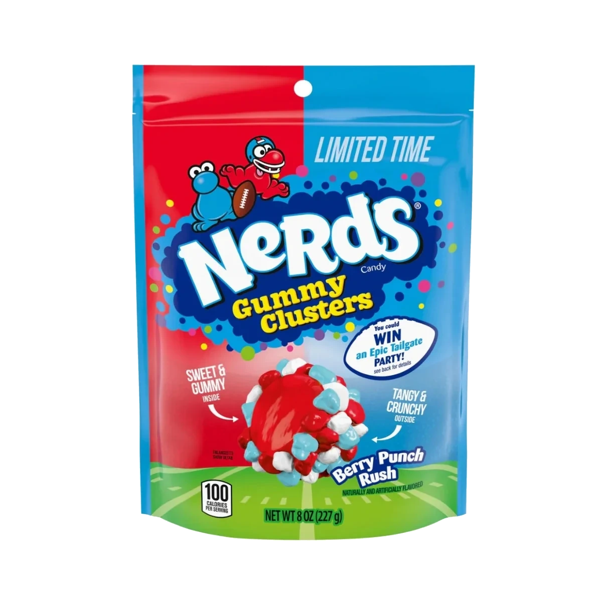 Nerds Gummy Clusters Berry Punch Rush 227 g
