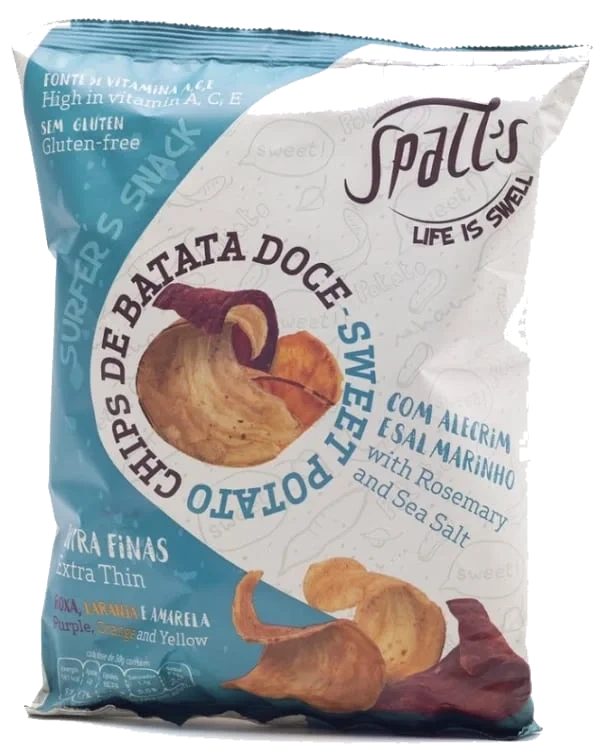 Chips Søtpotet 100g Spalls