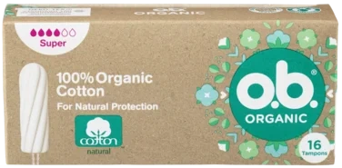 O.b.® Organic Super 16stk