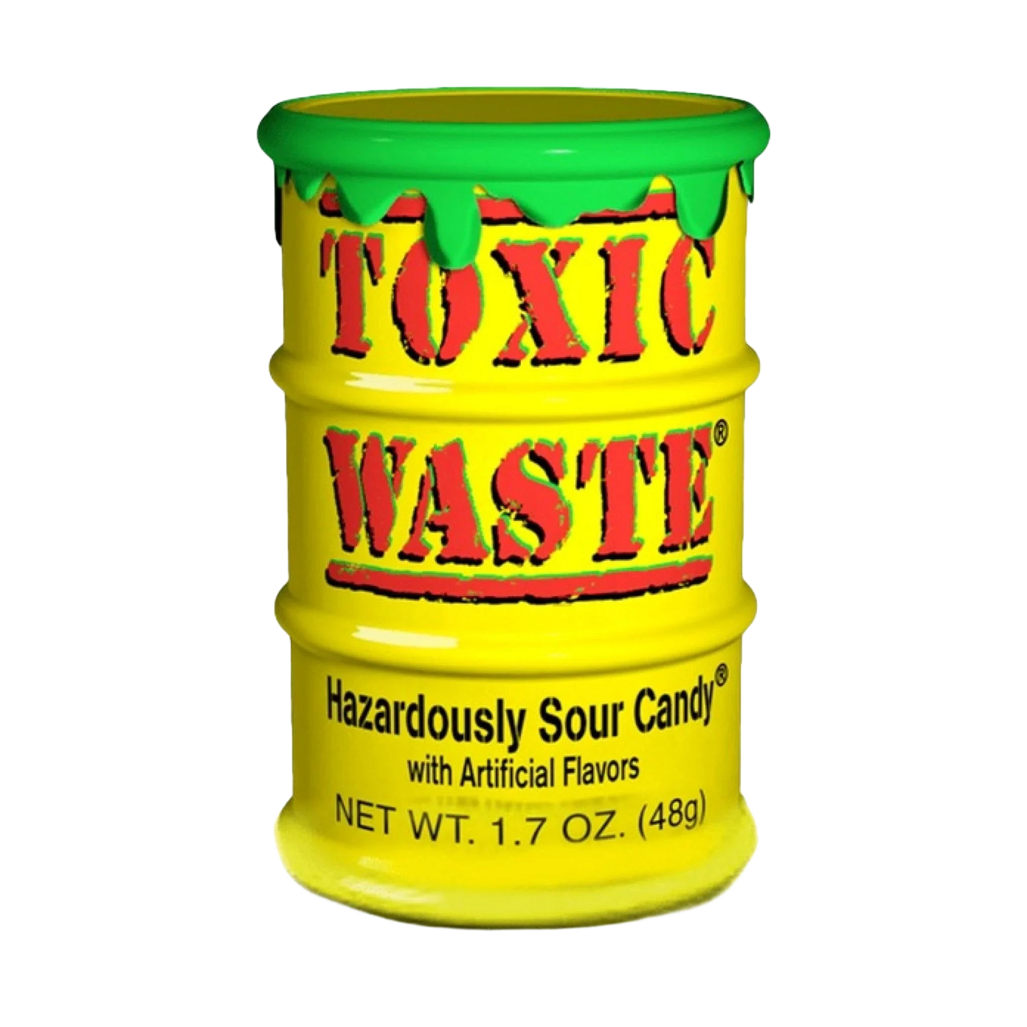 Toxic Waste Yellow Sour Candy Drum 42 g